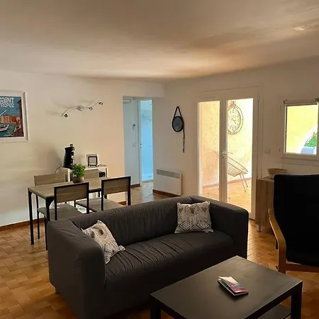 Bas De Villa 70M2 Independant Avec Espace Jacuzzi Prive Le Lavandou Exterior photo